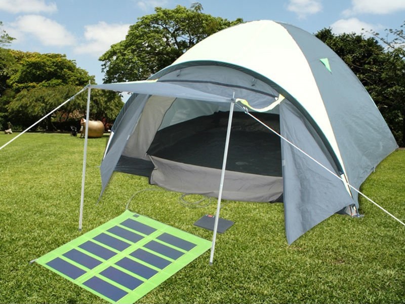 solar power camping